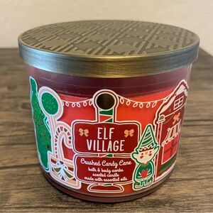 Bath & Body Candle Crushed Candy Cane 14.5 oz